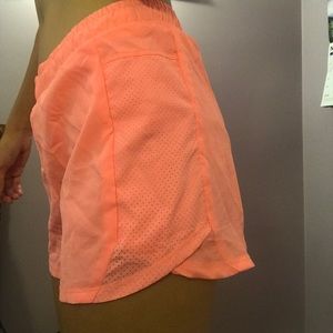 Neon Pink Exercise shorts